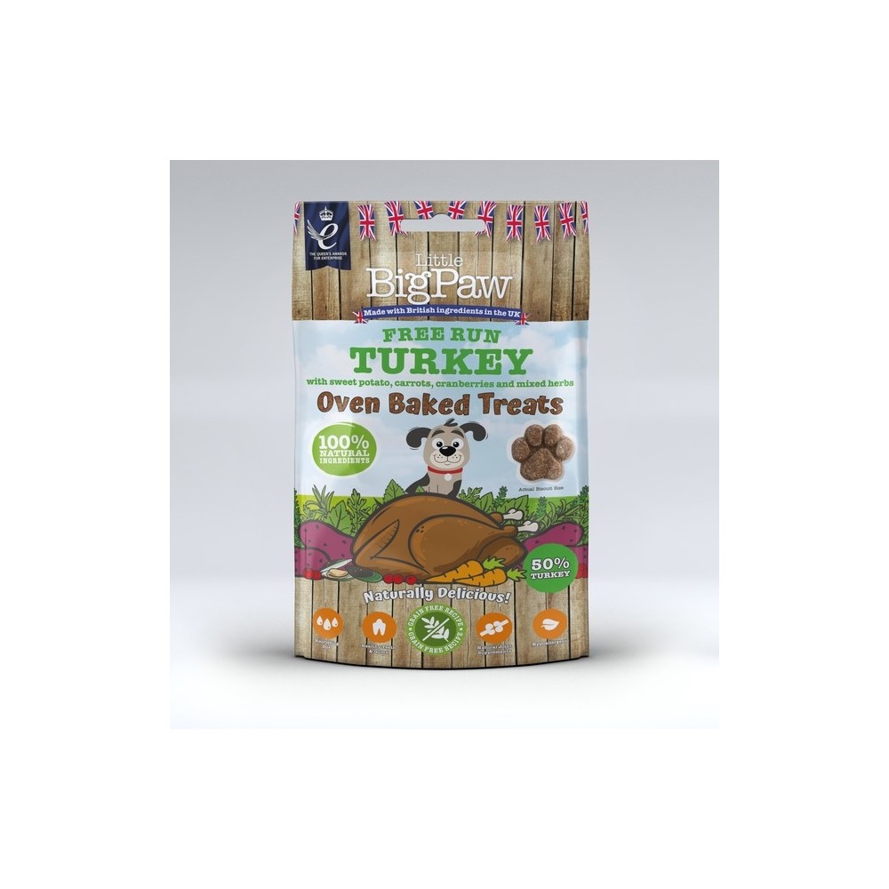 Little Bigpaw koera maius Oven Baked kalkuniga 130 g Little Bigpaw koera maius Oven Baked kalkuniga 130 g