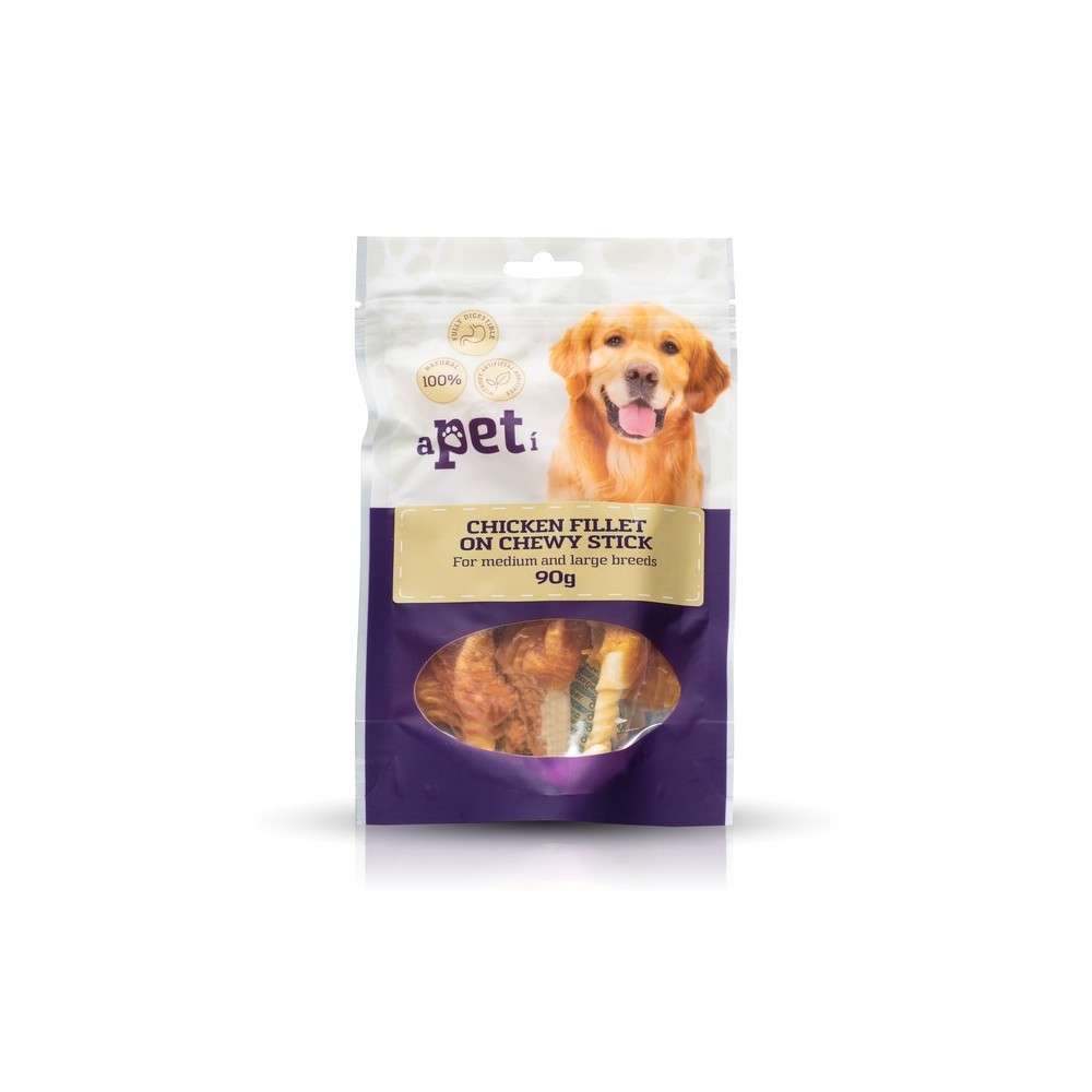 Apeti maius koerale, kanafileeribad närimiskondil 90g