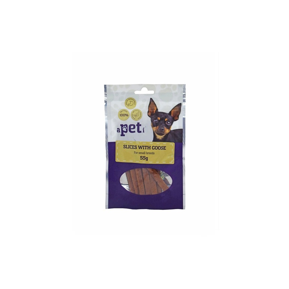 Apeti maius väikest tõugu koerale, haneliha viilud 55 g