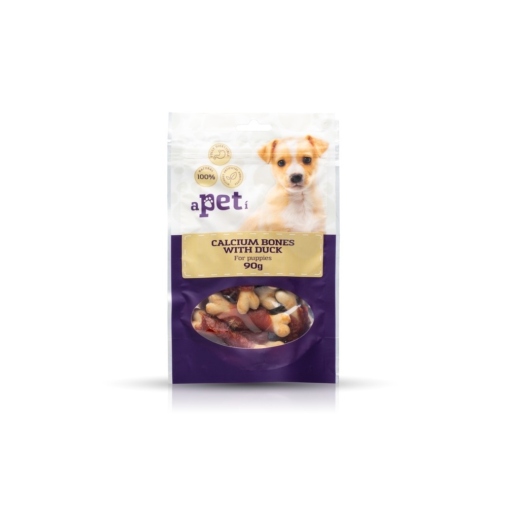 Apeti maius kutsikale, pardilihaga kaltsiumikondid 90g