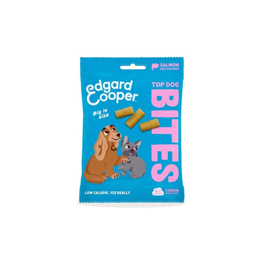 Edgard Cooper maius Bite suurt tõugu koerale, lõhe-kana, 50 g