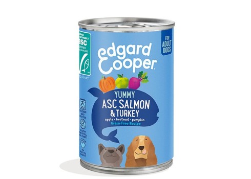 Edgard Cooper konserv koerale lõhe ja kalkuniga 400 g