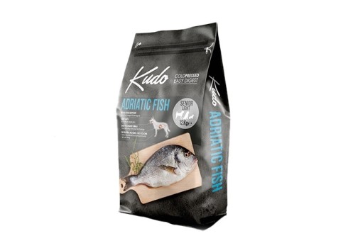 Kudo Adriatic Fish Senior Light külmpressitud koeratoit 12kg
