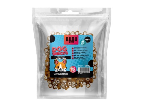 Bubu Pets koeramaius närimisrõngad lõhega 500g