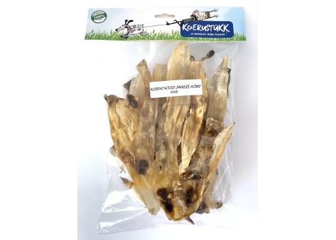 Koerustükk - Kuivatatud küüliku kõrvad 200g