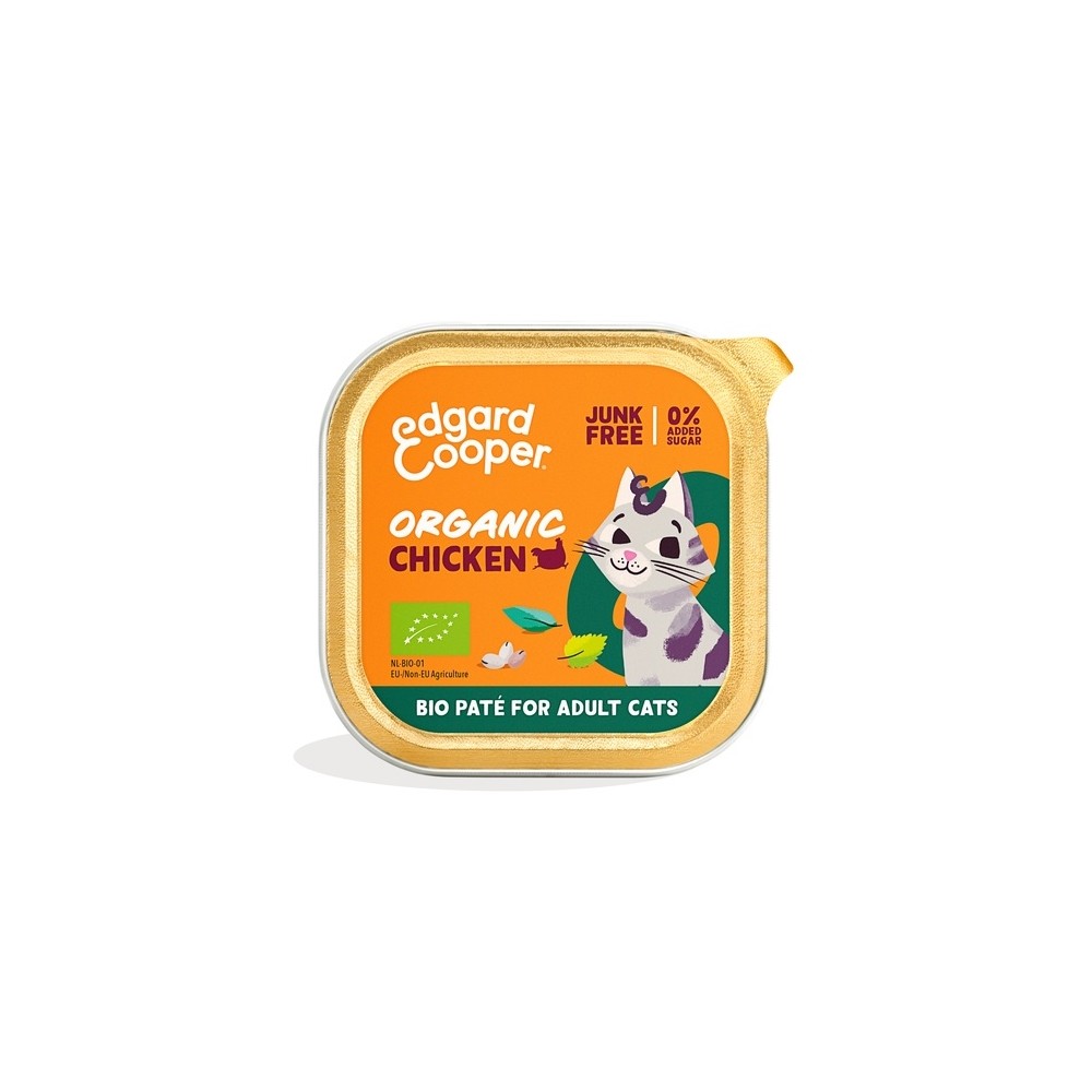 Edgard Cooper Organic pasteet kassile kanaga 85 g Edgard Cooper Organic pasteet kassile kanaga 85 g