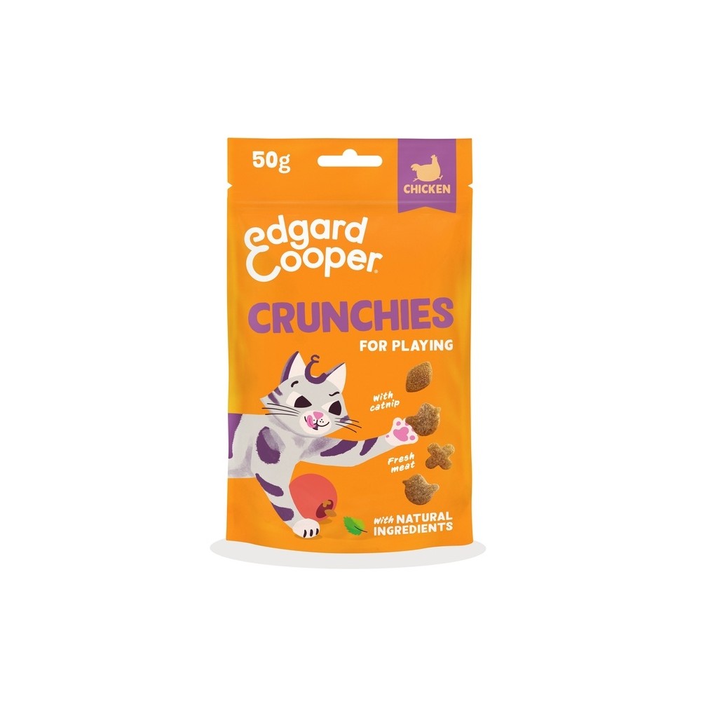 Edgard Cooper kassi maius Crunchies, kana 50g Edgard Cooper kassi maius Crunchies, kana 50g