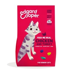 Edgard Cooper kuivtoit eakale kassile kana ja kalkuniga 2 kg