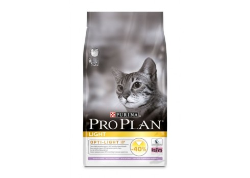 PRO PLAN Light kalkuniga kassitoit 10kg