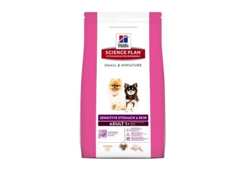 Hill´s koeratoit Adult Small & Miniature Sensitive Stomach kana 3kg