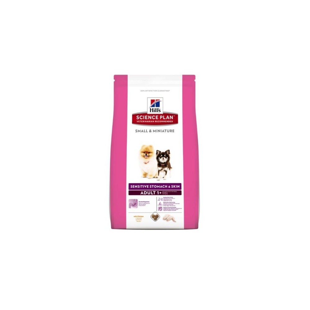 Hill´s koeratoit Adult Small & Miniature Sensitive Stomach kana 3kg