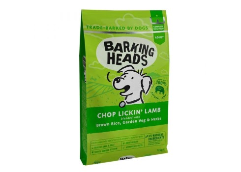 BARKING HEADS KOERA TÄISSÖÖT BOWL LICKIN GOODNESS LAMMAS 12KG