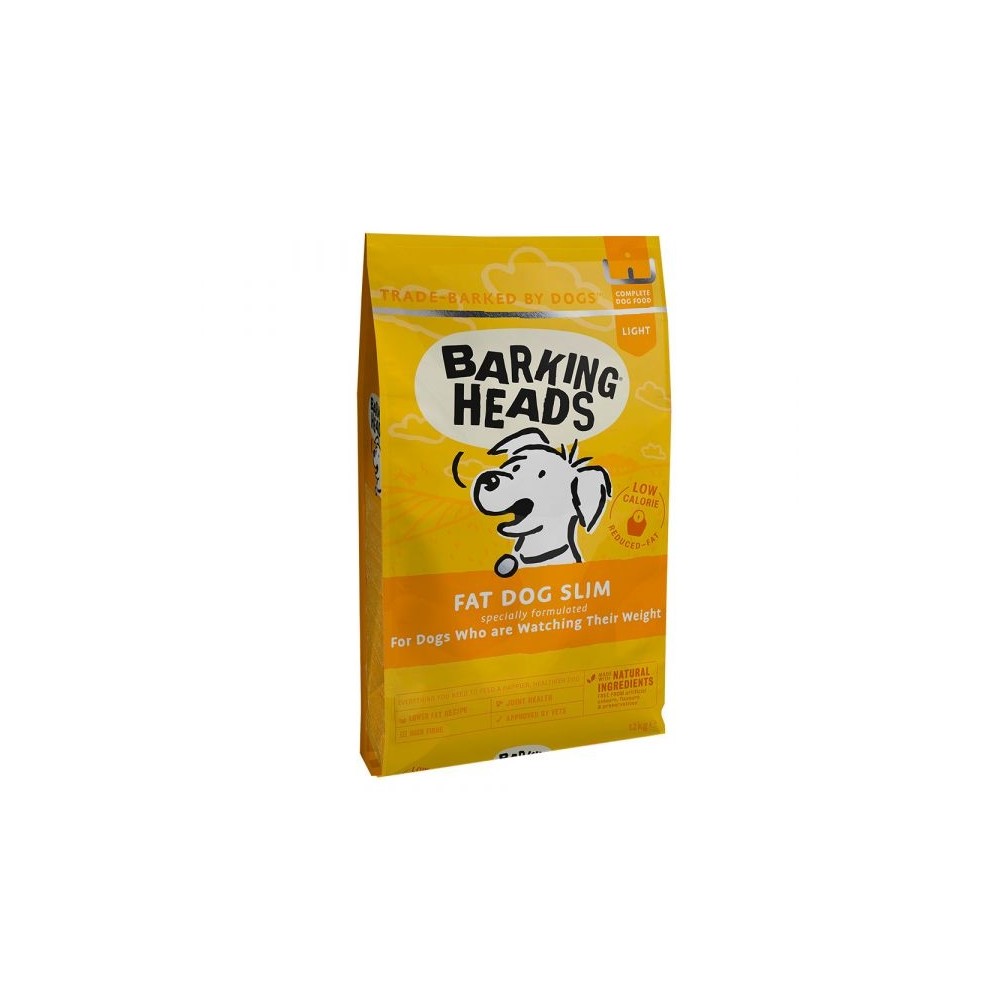 BARKING HEADS KOERA TÄISSÖÖT FAT DOG SLIM 12KG