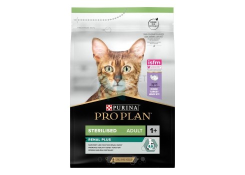 PRO PLAN KASSI TÄISSÖÖT STERIL. RENAL KALKUN 3KG