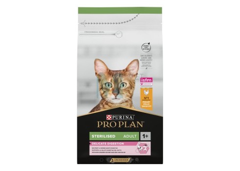 PRO PLAN KASSI TÄISSÖÖT STERIL. DELICATE DIG. KANA 1,5KG