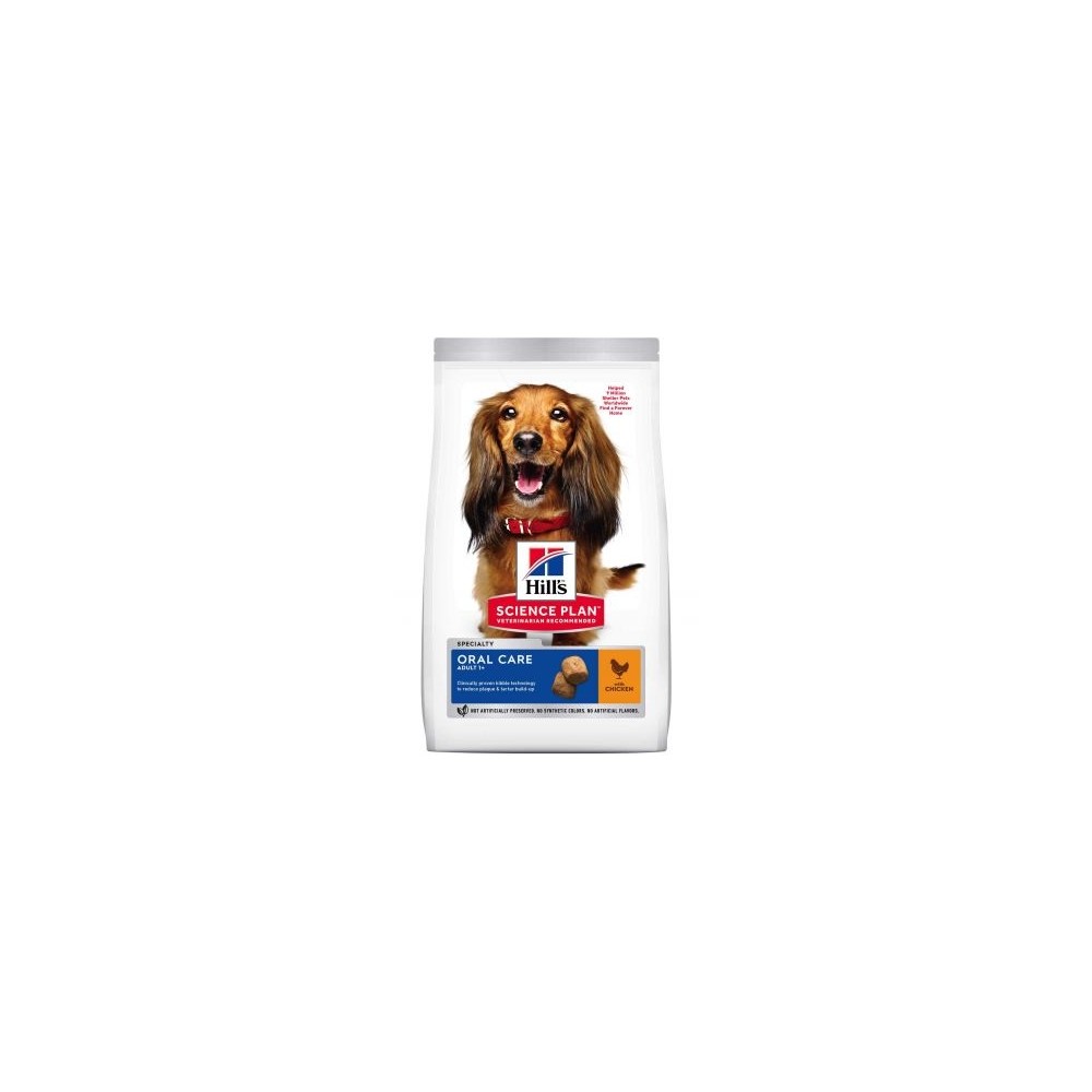 HILLS KOERA TÄISSÖÖT KESK.ORAL CARE KANA 2KG