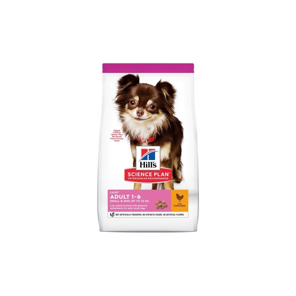 HILLS KOERA TÄISSÖÖT LIGHT SMALL&MINI KANA 1.5KG