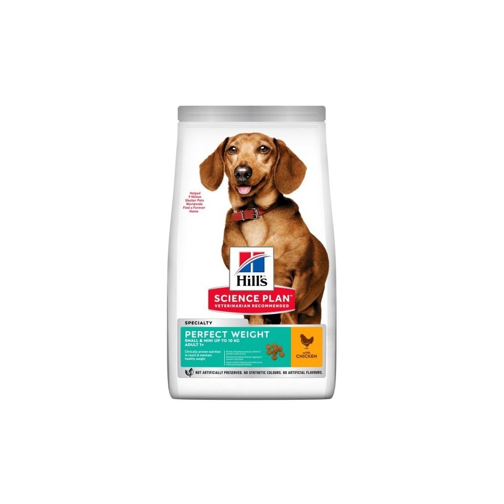 HILLS KOERA TÄISSÖÖT PERFECT WEIGHT SMALL&MINI KANA 1,5KG