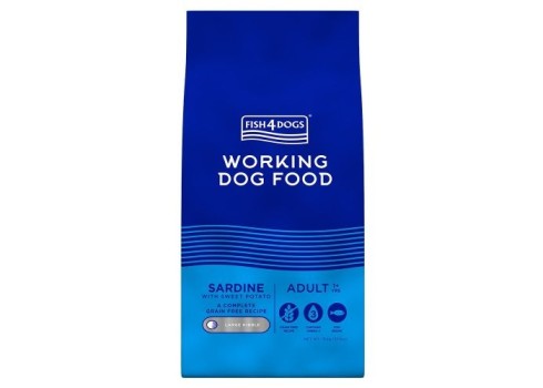 Fish4Dogs koeratoit sardiin suur graanul 12kg