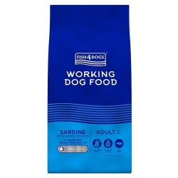 Fish4Dogs koeratoit sardiin suur graanul 12kg