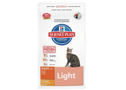 HILL'S SP FELINE ADULT LIGHT CHICKEN kassitoit 3kg