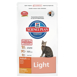HILL'S SP FELINE ADULT LIGHT CHICKEN kassitoit 3kg