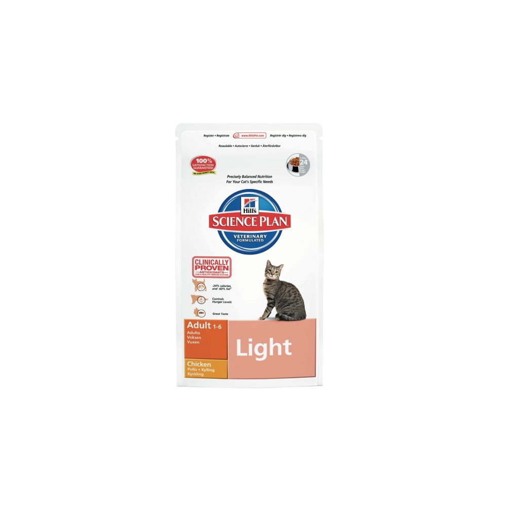 HILL'S SP FELINE ADULT LIGHT CHICKEN kassitoit 3kg