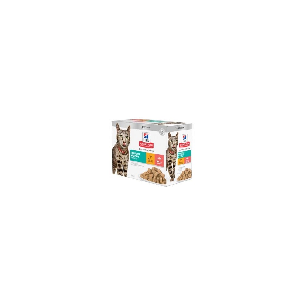Hill´s einekotikeste Multipack Perfect Weight kassikonserv 12x85g
