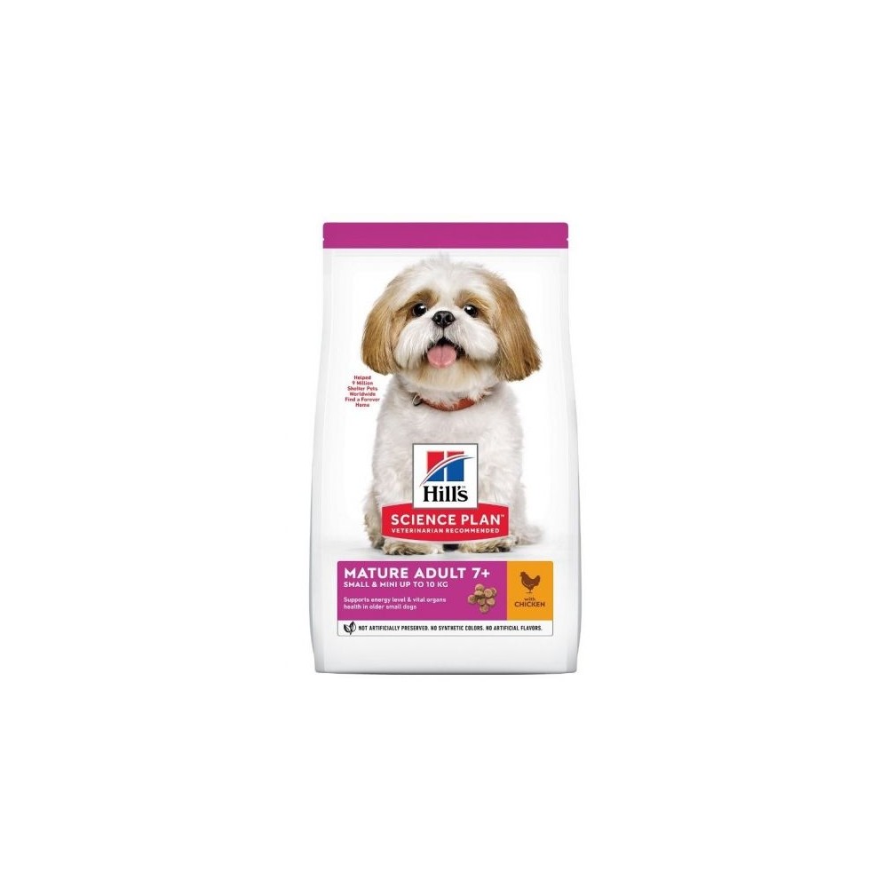 HILLS KOERA TÄISSÖÖT SMALL&MINI MATURE 7+ KANA 1,5KG