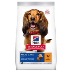 HILLS KOERA TÄISSÖÖT KESK.ORAL CARE KANA 12KG