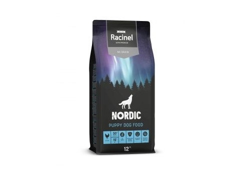 Racinel koeratoit kanalihaga kutsikatele 12kg