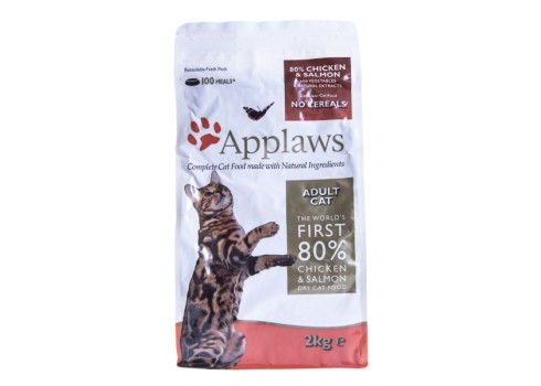 APPLAWS CAT ADULT CHICKEN & SALMON 2kg