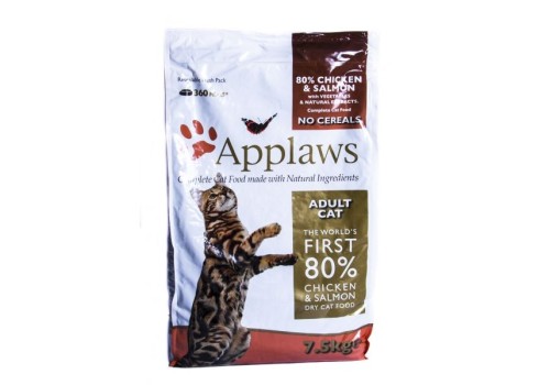 APPLAWS CAT ADULT CHICKEN & SALMON 7,5kg