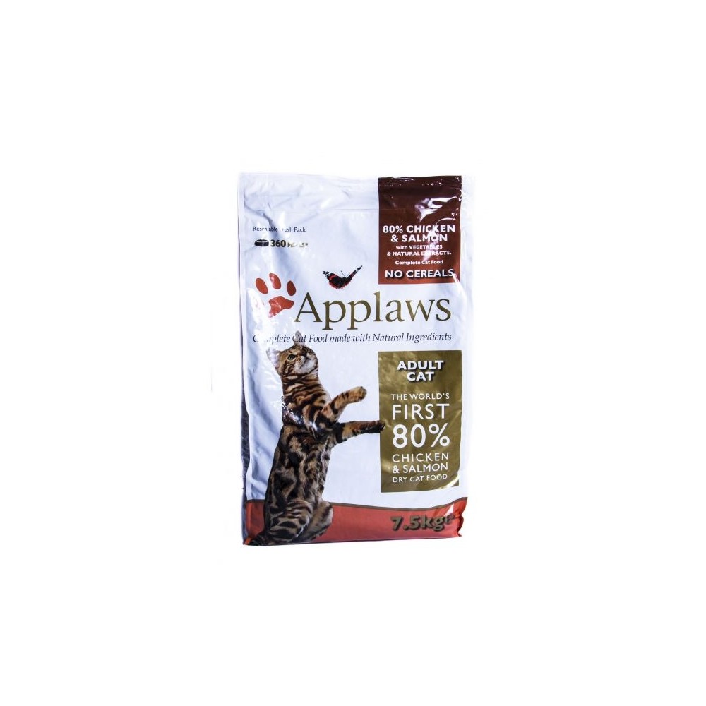 APPLAWS CAT ADULT CHICKEN & SALMON 7,5kg