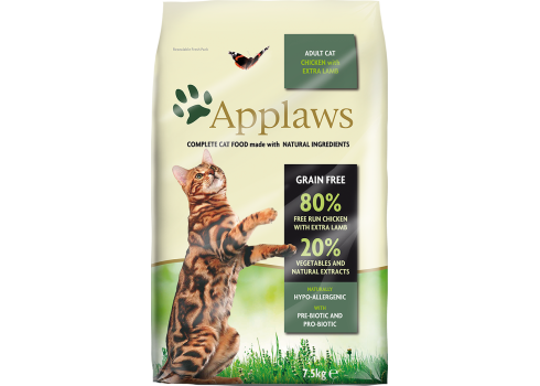 Applaws kassitoit Adult CHICKEN and LAMB 2kg