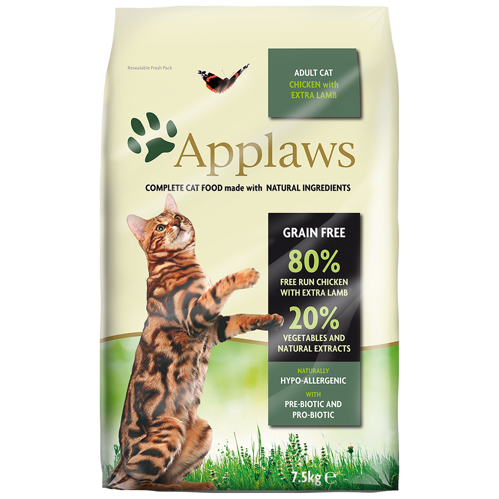 Applaws kassitoit Adult CHICKEN and LAMB 2kg