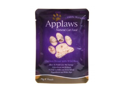 Applaws kassi einekotike kana/metsik riis 12x70g