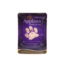 Applaws kassi einekotike kana/metsik riis 12x70g