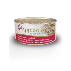 Applaws kana ja pardilihaga konserv kassidele 12x70g