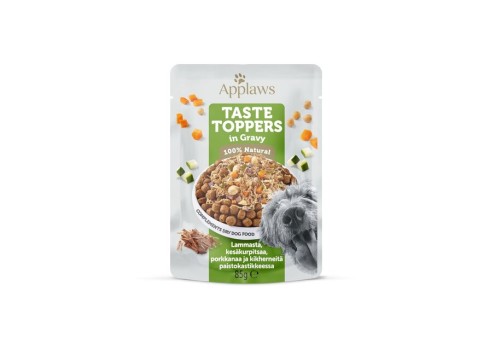 Applaws Taste Toppers einekotike koertele lamba ja köögiviljadega, 85g