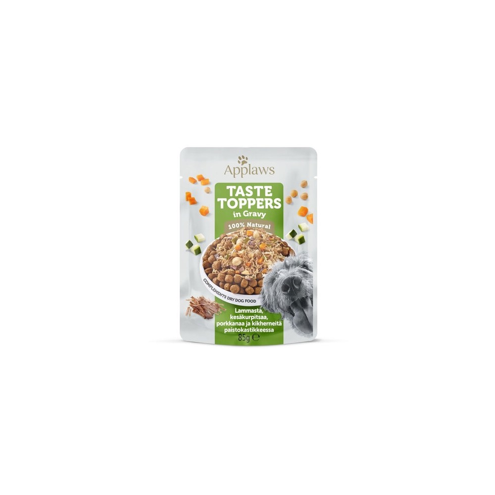 Applaws Taste Toppers einekotike koertele lamba ja köögiviljadega, 85g