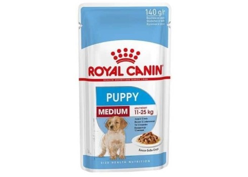 Royal Canin SHN MEDIUM PUPPY WET koeratoit 10x140g