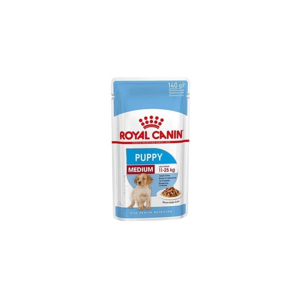 Royal Canin SHN MEDIUM PUPPY WET koeratoit 10x140g