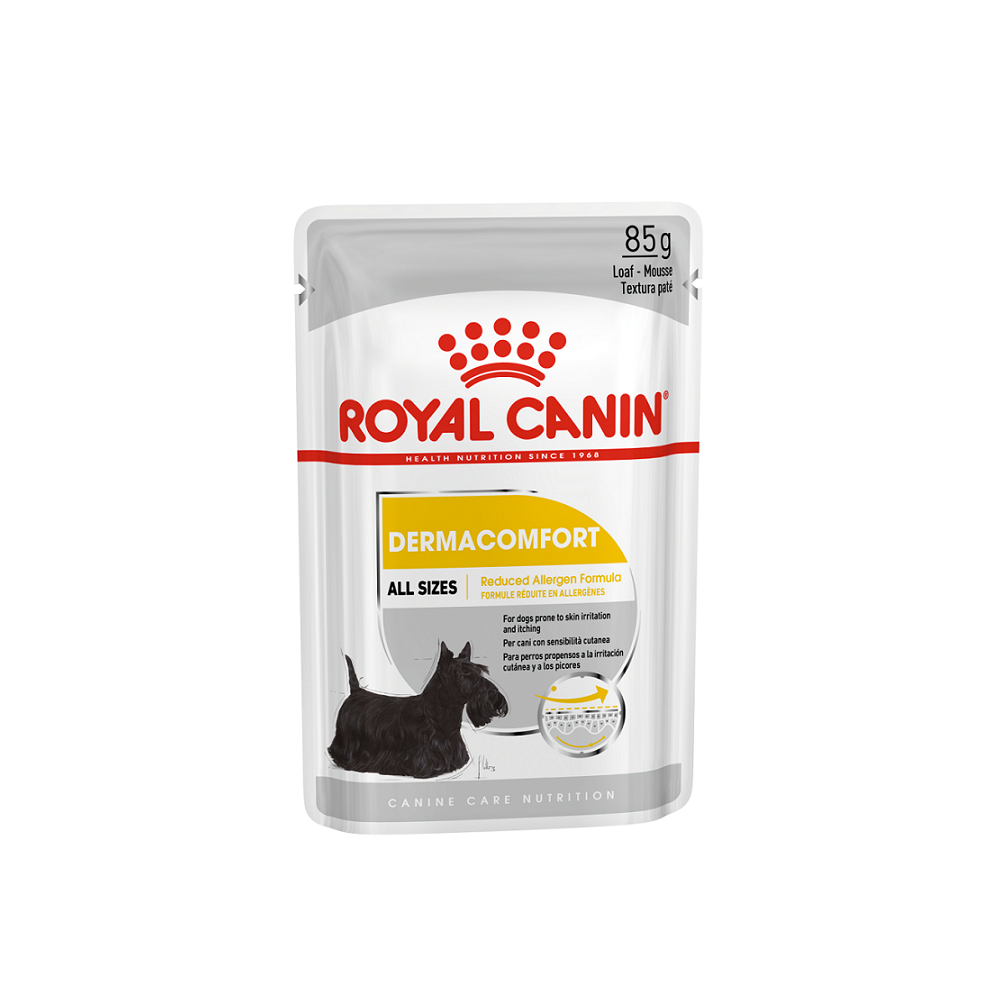 Royal Canin CCN DERMACOMFORT LOAF koeratoit 12x85g
