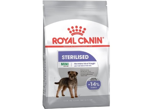 Royal Canin CCN MINI STERILISED koeratoit 2x1kg