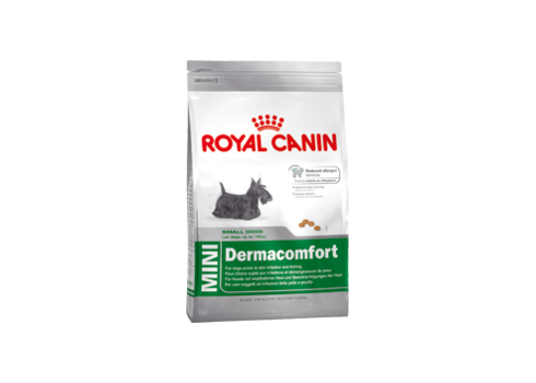 Royal Canin Mini Dermacomfort 8kg koeratoit