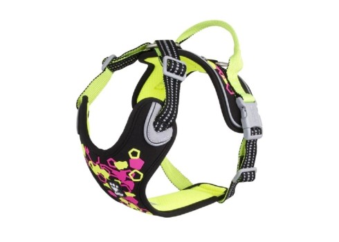Hurtta Weekend Warrior traksid 60-80 cm, neoon