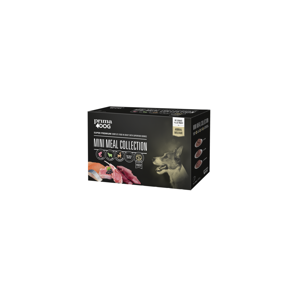Prima Dog Mini Meal valik eineid 12x85g