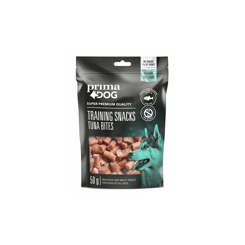 Prima Dog treeningmaius tuunikala ampsud 4x50g