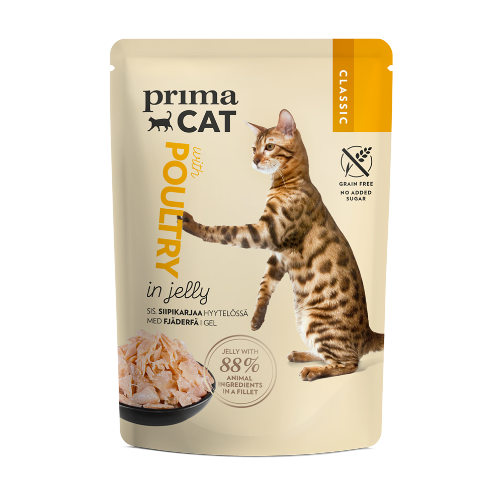 Prima Cat kassi einekotike linnuliha tarrendis 28x85g